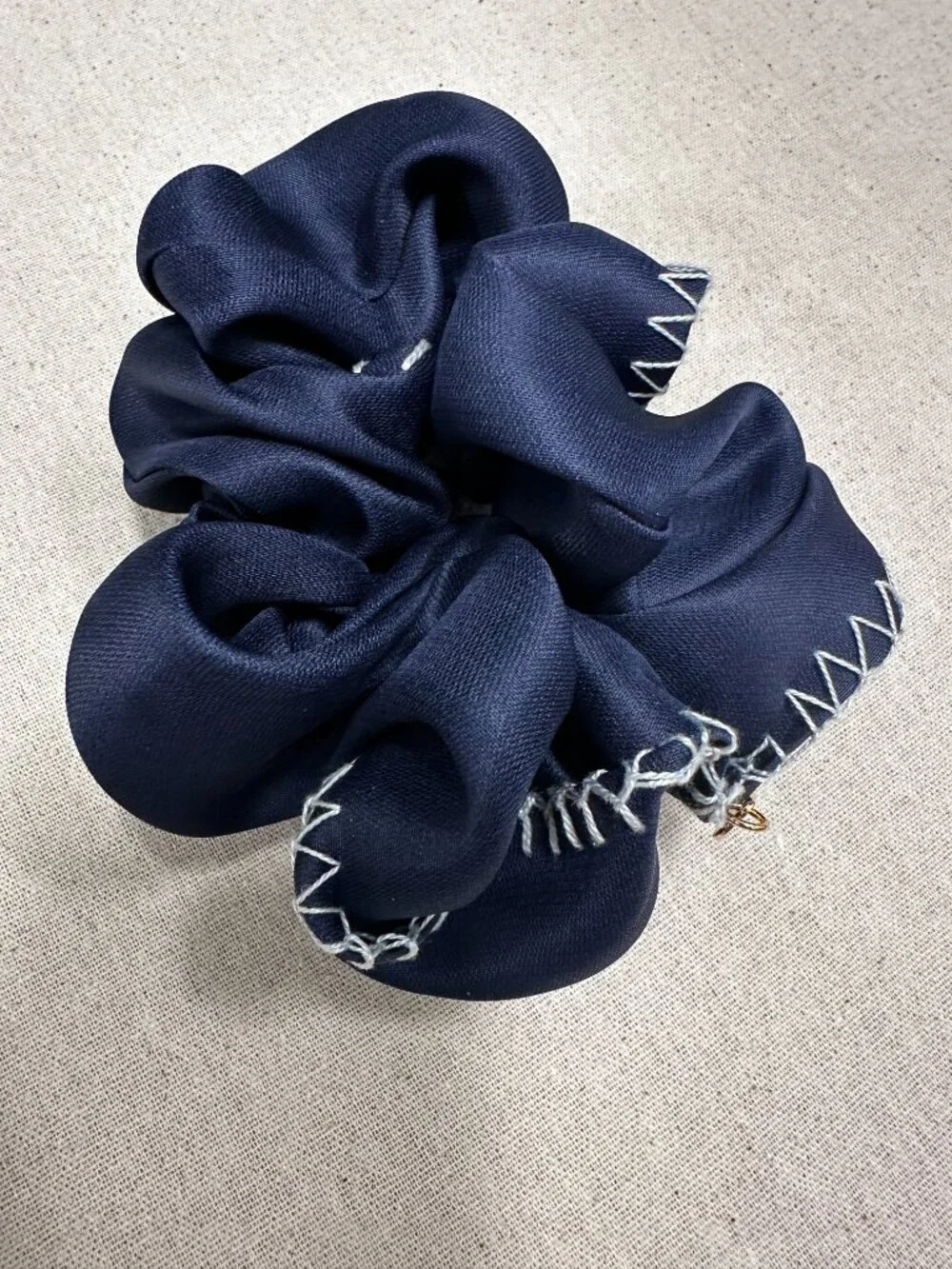 LELET NY Erin Whipstitch Scrunchie